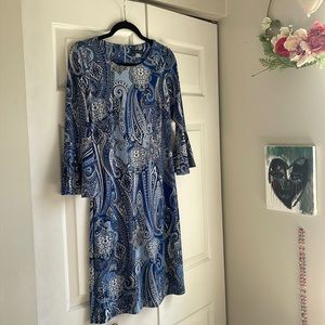 Tommy Hilfiger Midi Paisley Dress